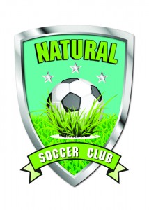 Natural soccer logo